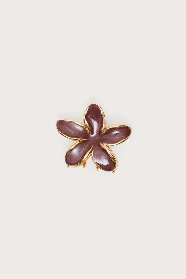 Tropical Flower Hair Clip view 2