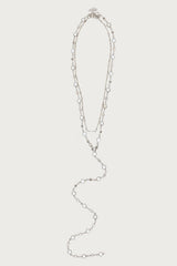 Faux Crystal Cascading Necklace Set