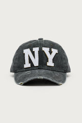 NY Distressed Baseball Cap