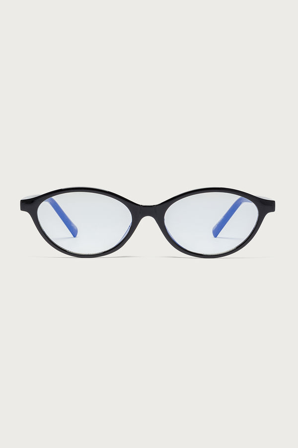 Arlo Oval Blue Light Glasses view 2
