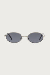 Naomie Oval Metal Sunglasses