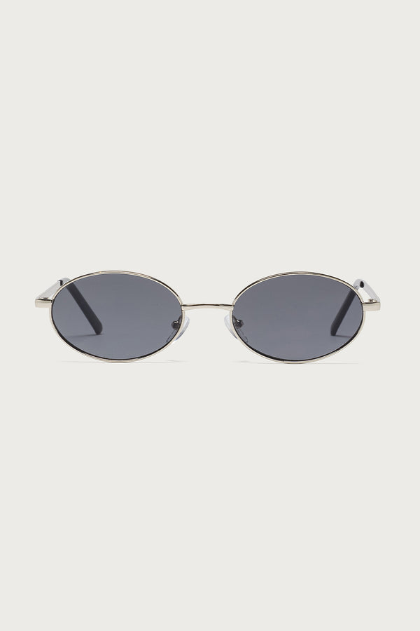Naomie Oval Metal Sunglasses view 2