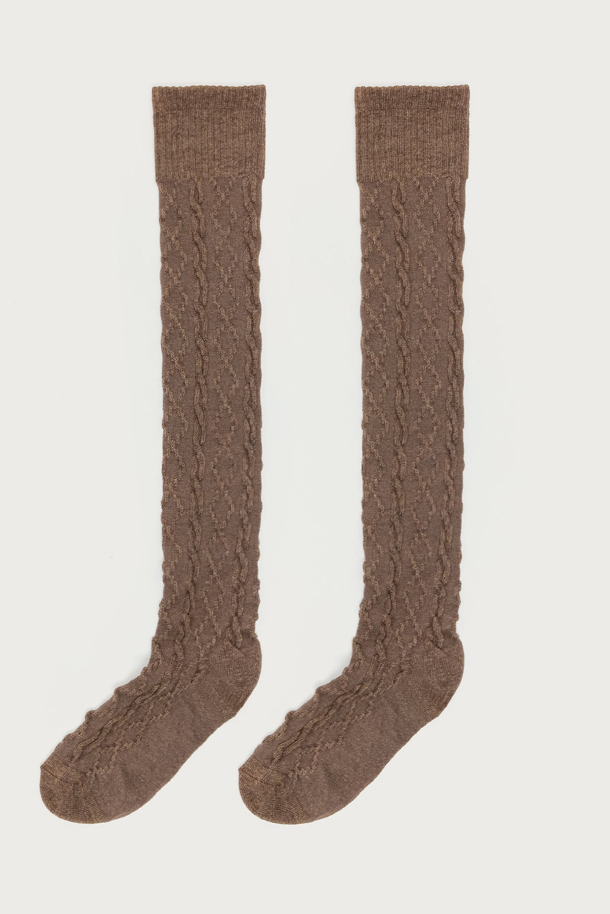 Cable Knit Socks