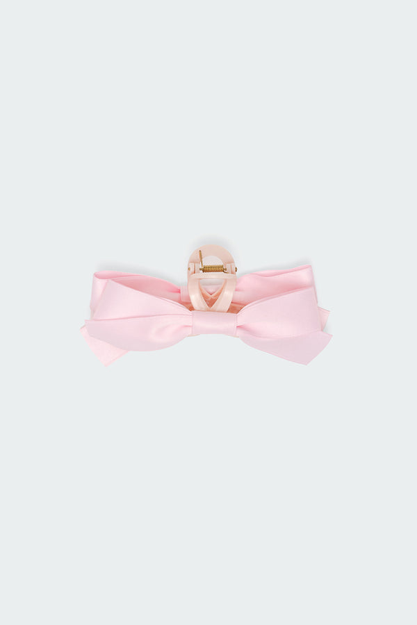 Satin Effect Bow Hair Clip view 2