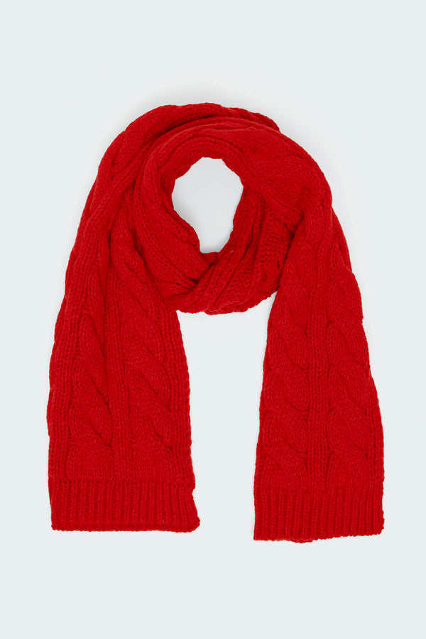Cable Knit Scarf view 2