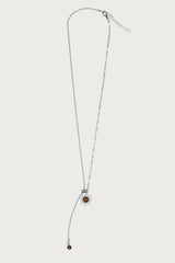Sun Gemstone Cascading Chain Necklace