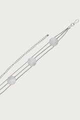 Textured Disc Triple Chain Belt