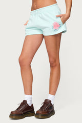 Beach Bloom Sweat Shorts