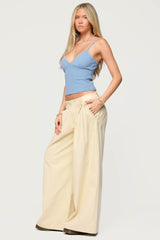 Hemsley Striped Ribbed Tank Top