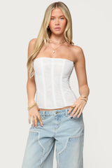 Reed Sheer Mesh Corset