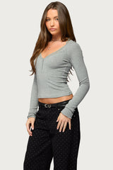 Shanah Lacey Henley Top
