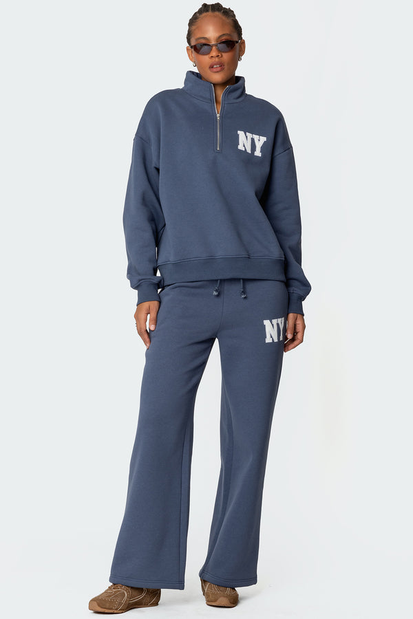 Ny Quarter Zip Sweatshirt view 2