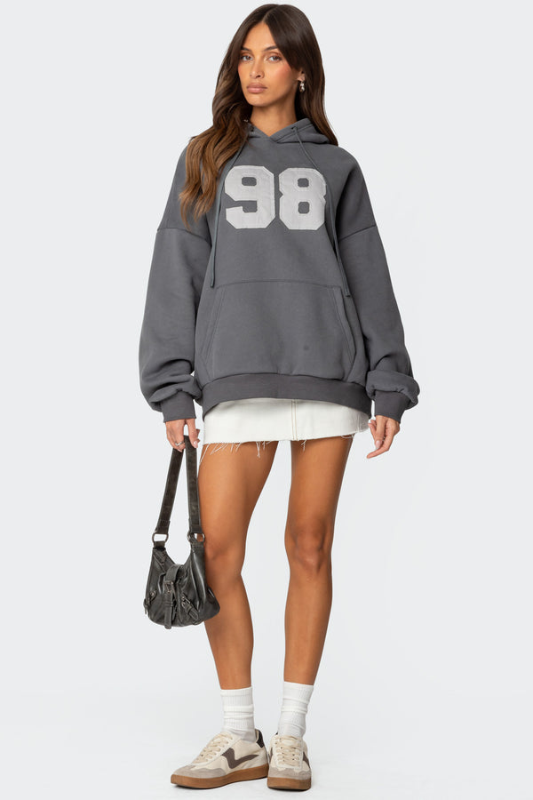 98 Oversized Hoodie view 2