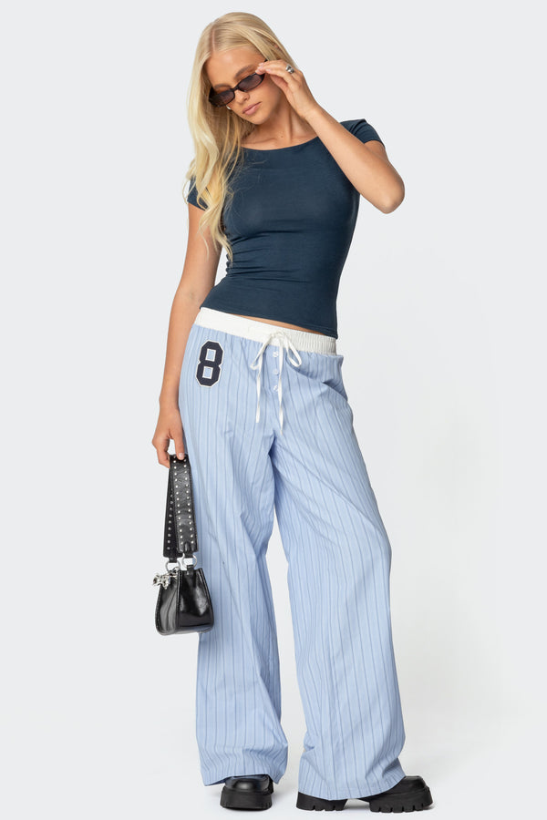Becca Boat Neck Top view 2