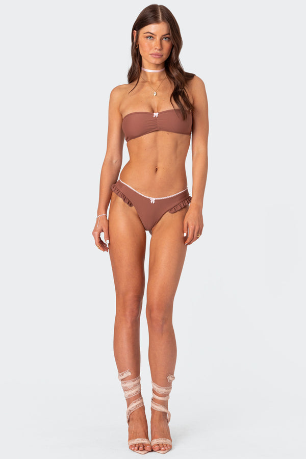 Maggie Bandeau Bikini Top view 2