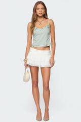 Sequin & Bead Woven Tank Top