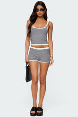 Saylor Striped Knit Tank Top