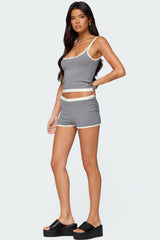 Saylor Striped Knit Tank Top