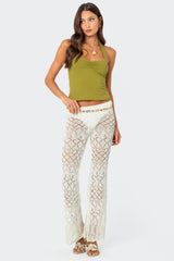 Poet Cinched Halter Top