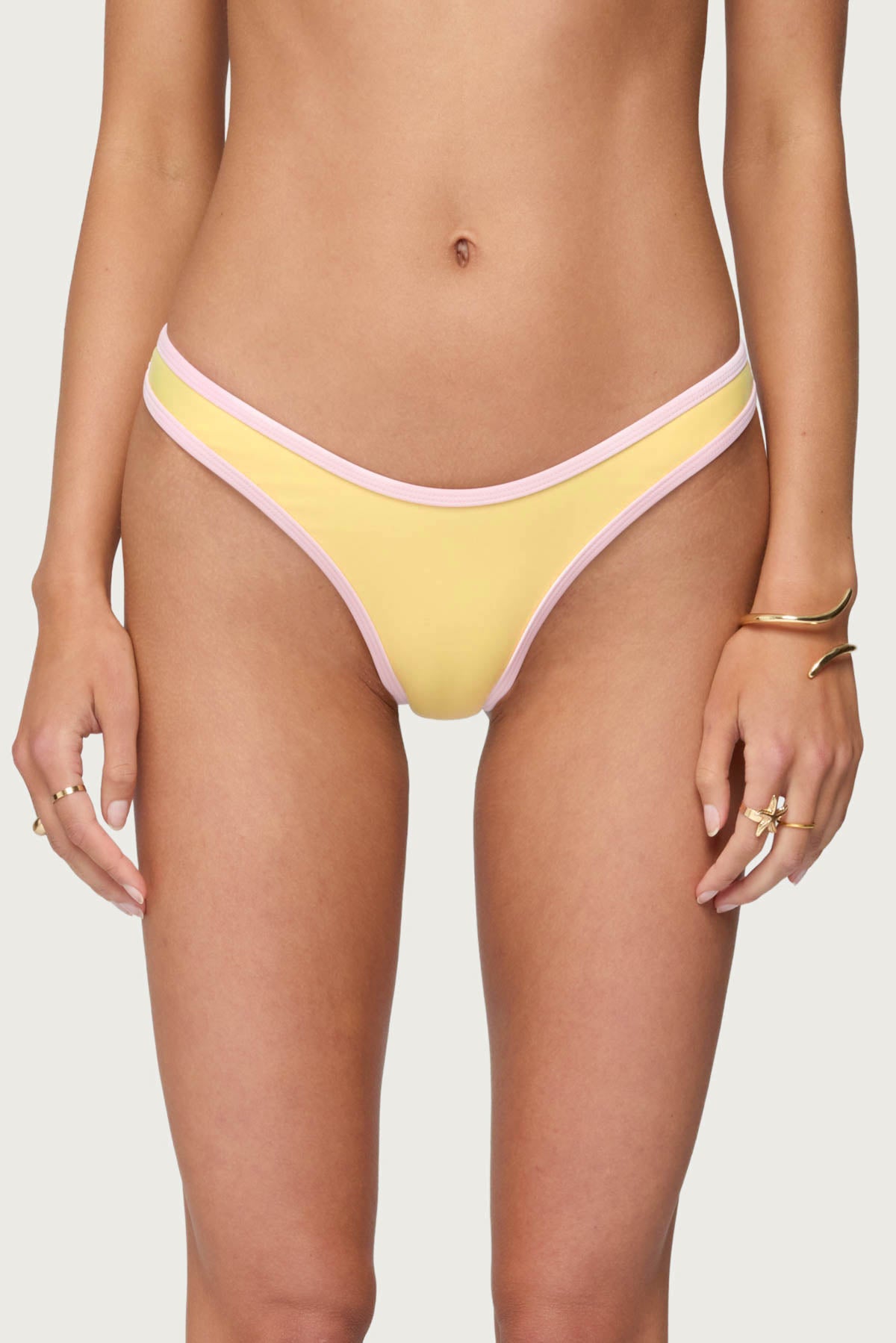 Dina Contrast Bikini Bottom