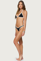 Dina Contrast Bikini Bottom