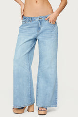 Petite Low Rise Bootcut Jeans