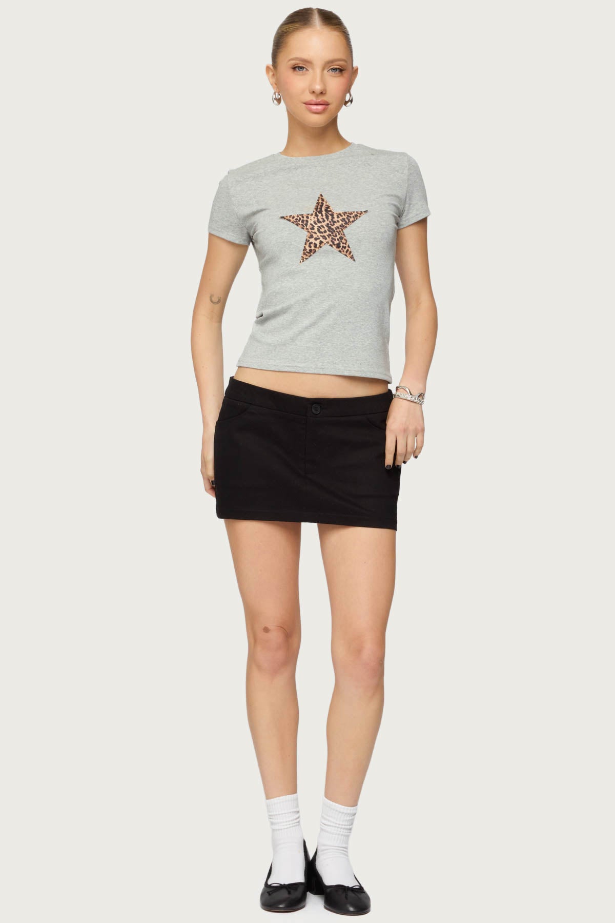 Hayes Twill Mini Skort