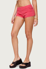 Hali Striped Knit Shorts