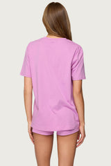 Fleur Hibiscus Graphic T Shirt