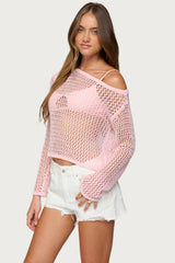Inara Off Shoulder Crochet Top