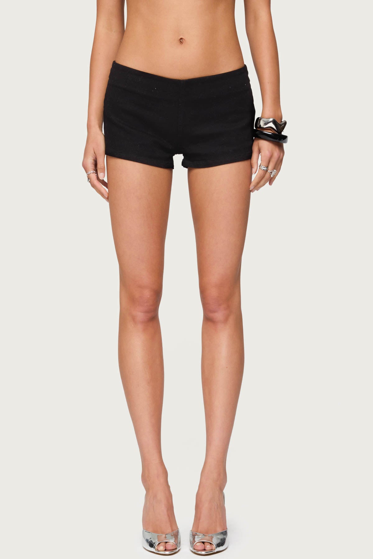 Dinah Denim Micro Shorts