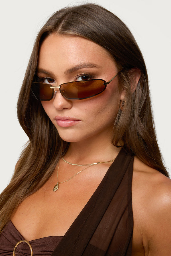 Golden Era Oval Sunglasses view 1