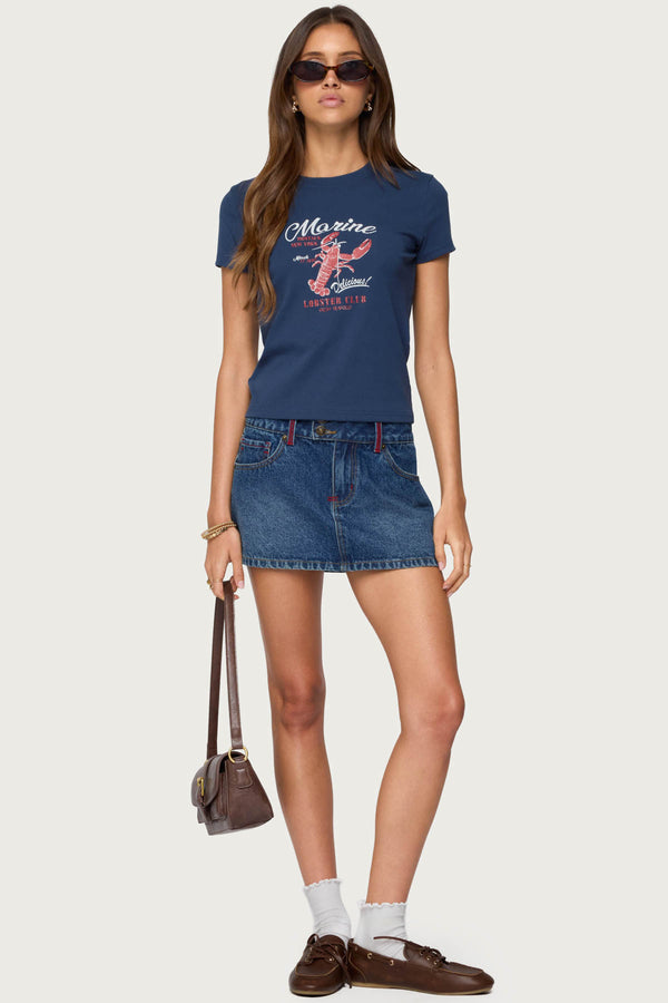 Lobster Club T Shirt view 2