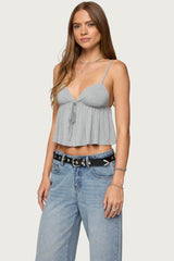 Sunrise Babydoll Tank Top