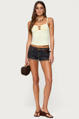 Mistie Denim Micro Shorts