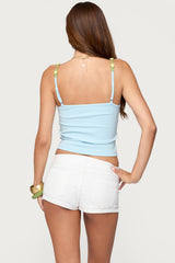Dima Crochet Trim Tank Top