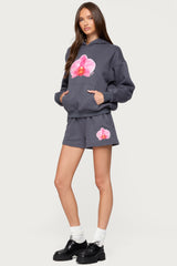Orchid Babe Sweat Shorts