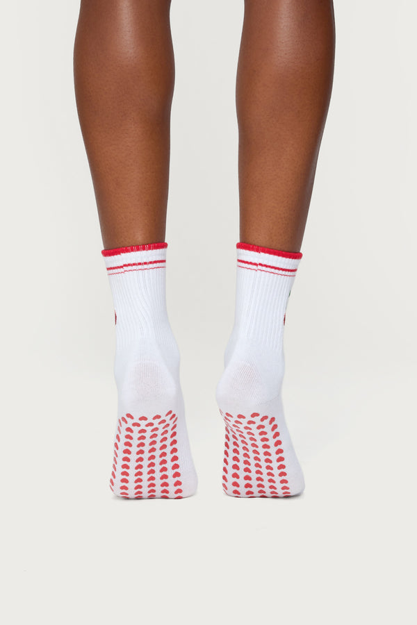 Pilates Cherry Socks view 2