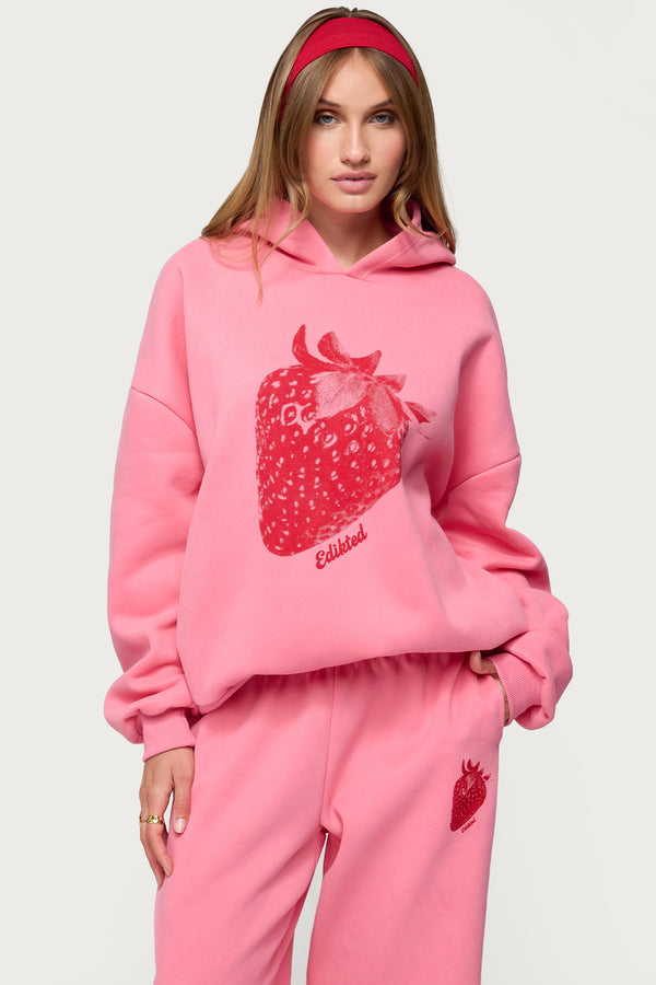 Strawberry Babe Hoodie view 1