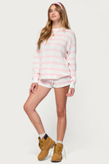 Amaris Oversized Striped Sweater