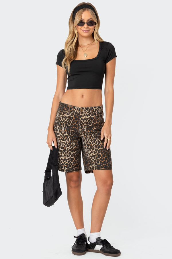 Ricki Cropped T Shirt view 2