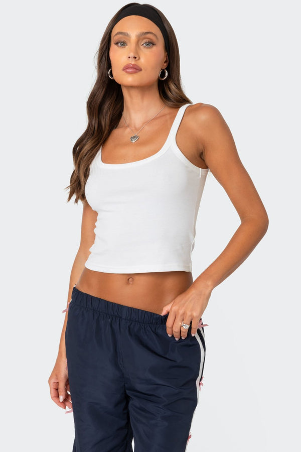Basic Babe Tank Top view 1