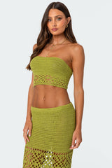 Ida Crochet Tube Top