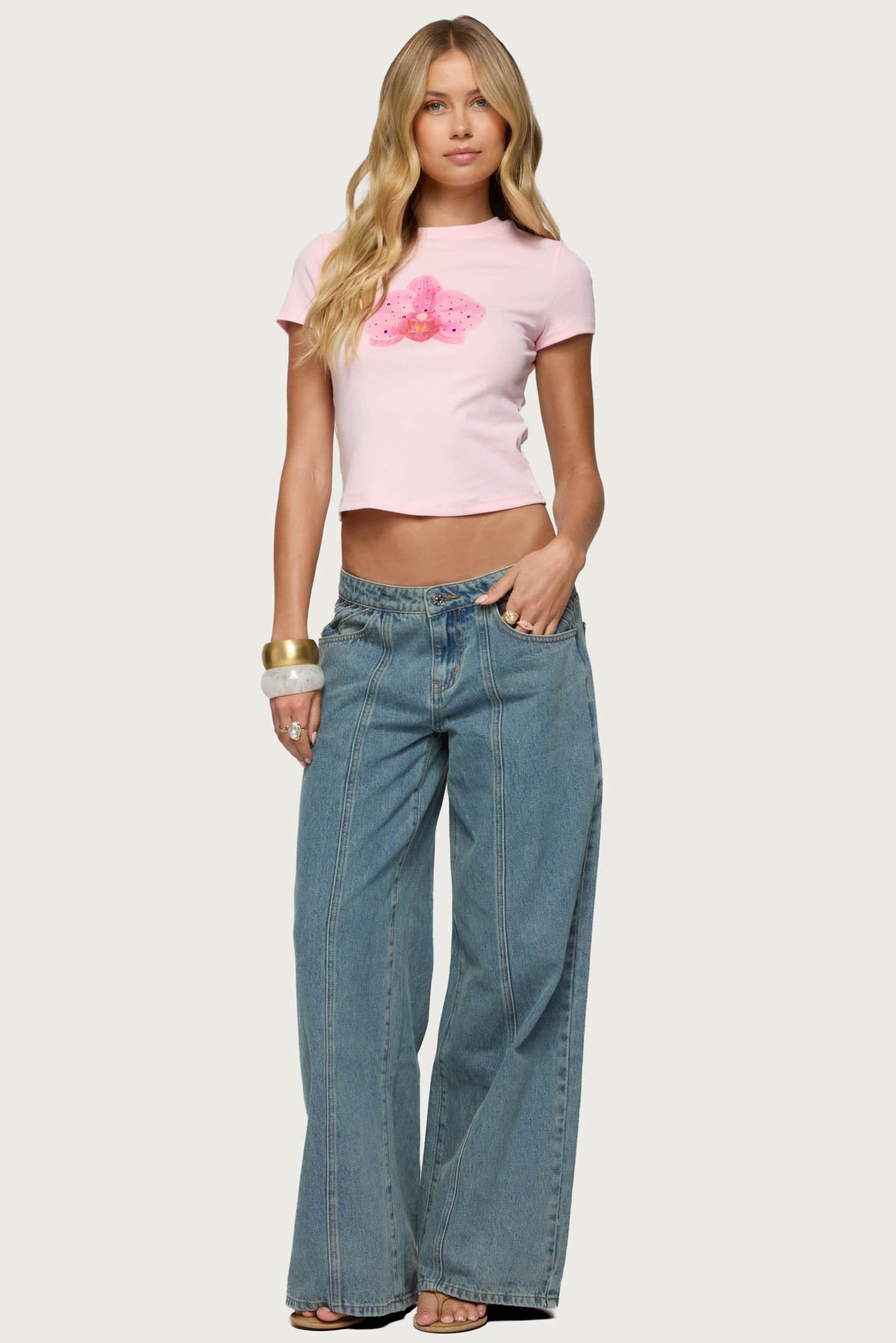 Orchid Gemstone T Shirt