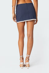 Thora Woven Mini Skirt