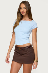 Marina Raglan Stripey T Shirt