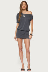Sevie Off Shoulder Mini Dress