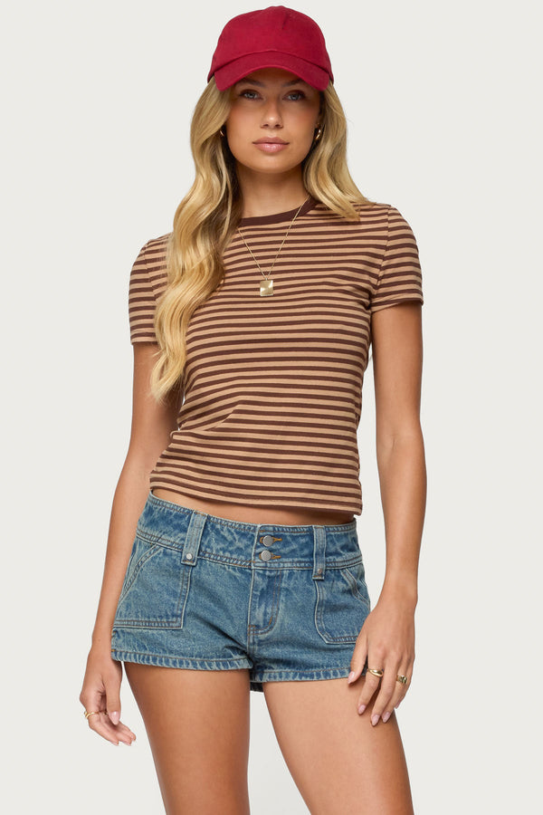 Nessie Striped T Shirt view 1