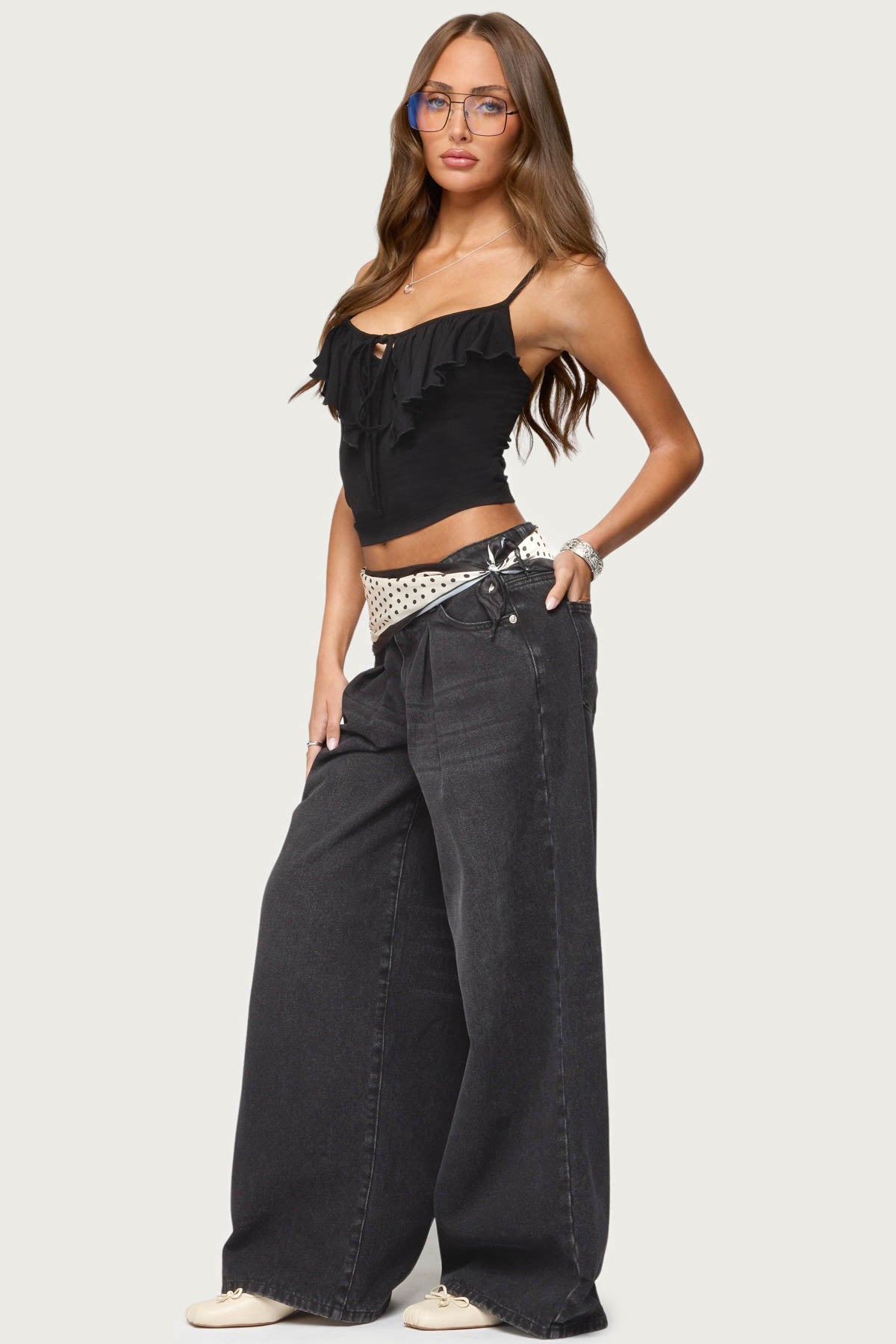 Jezebel Ruffle Tank Top