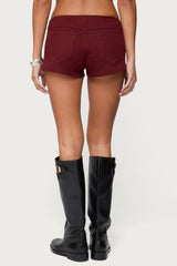 Dinah Denim Micro Shorts